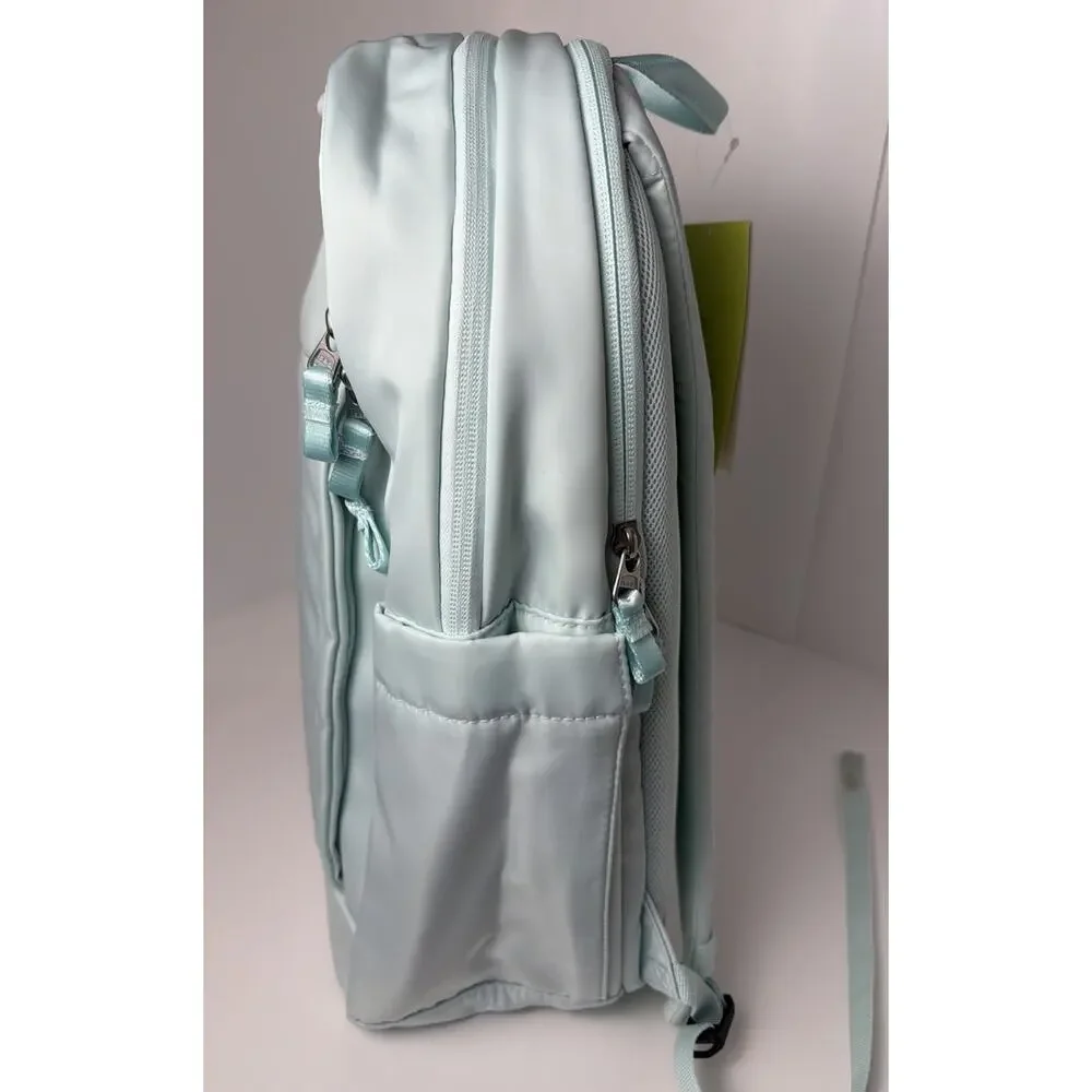 All in Motion Backpack Mint Green Lifestyle Bag School Travel Casual 17.5” NWT